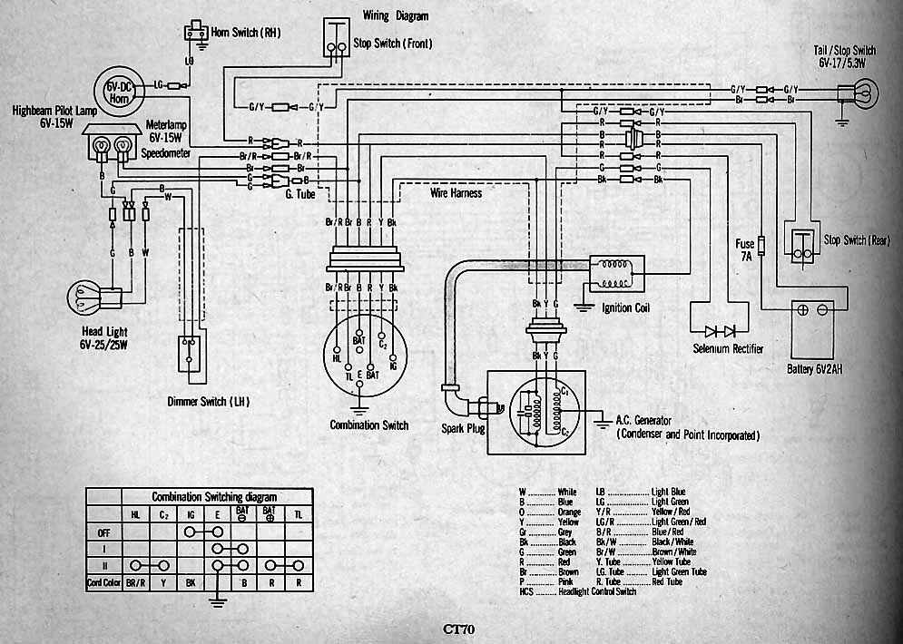 Honda St70 Wiring Diagram